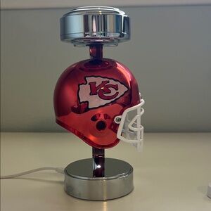 Chiefs Red Floating Mini Helmet Table Lamp - Official Team Design